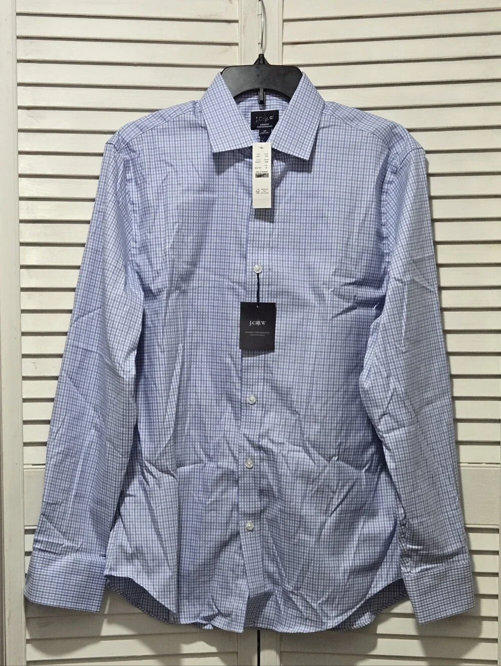 Nwt J. Crew Bowery Performance Stretch Dress Shirt Size Medium